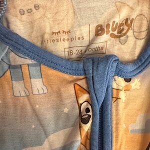 Little Sleepies Bluey Footies